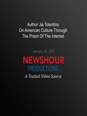 cover image of Author Jia Tolentino On American Culture Through the Prism of the Internet